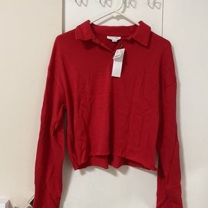 Top Shop Collared Shirt Size 8